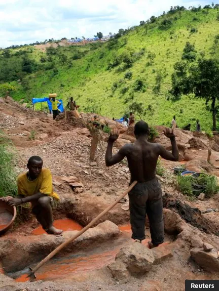 Small Scale Gold Mining in Africa