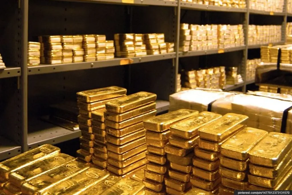 Climate-controlled warehouses for preserving gold quality